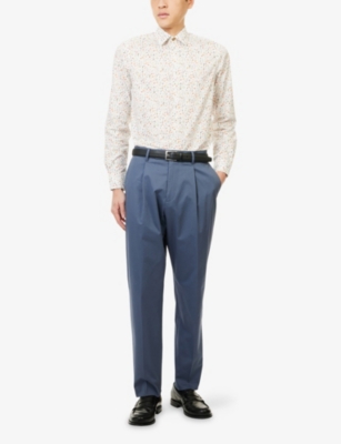 PAUL SMITH: Liberty Floral-Print Cotton Shirt