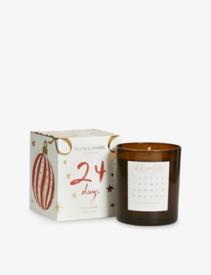 PLUM AND ASHBY: Cedarwood & Pine Needles Scented Candle 220g