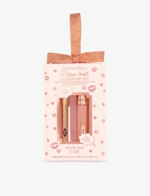 Charlotte Tilbury Pillow Talk Original Glossy Lip Kit In Pink