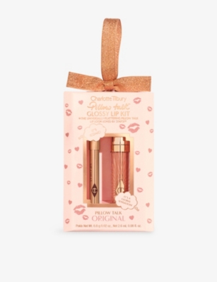 Charlotte Tilbury Pillow Talk Original Glossy Lip Kit In Pink
