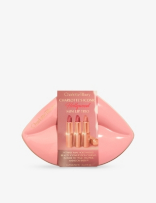Charlotte Tilbury Mini Iconic Hollywood Lipstick Trio Gift Set