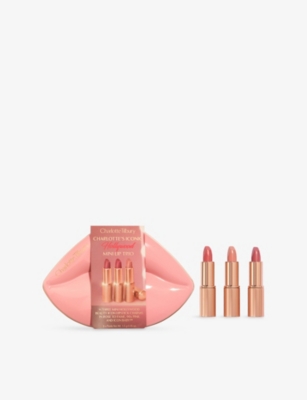 Charlotte Tilbury Mini Iconic Hollywood Lipstick Trio Gift Set