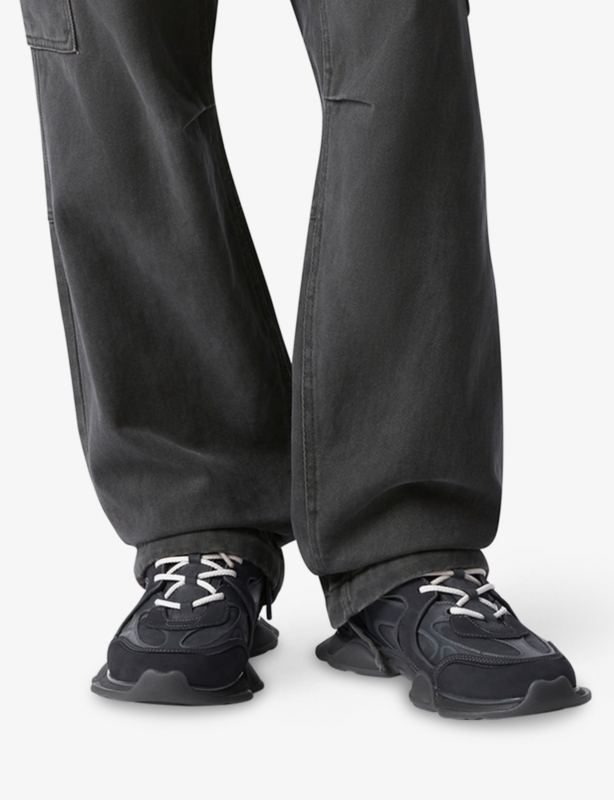 Eris Leather and Suede Trainers