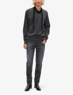 THE KOOPLES: Crewneck Relaxed-Fit Stretch-Cashmere Jumper