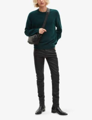 THE KOOPLES: Crewneck Regular-Fit Stretch Cashmere-Blend Jumper