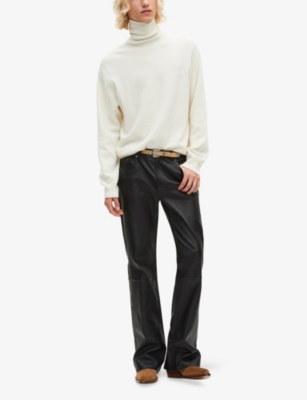 THE KOOPLES: Turtleneck Relaxed-Fit Stretch Cashmere-Blend Jumper