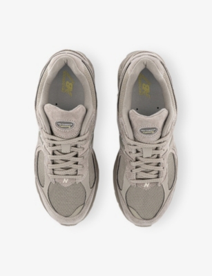 New Balance Mens Arid Stone 2002 Suede And Mesh Trainers In Brown