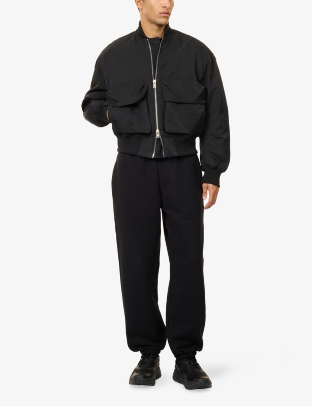 Padded Regular-Fit Woven Jacket