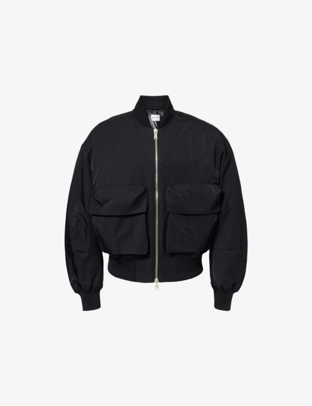 Padded Regular-Fit Woven Jacket