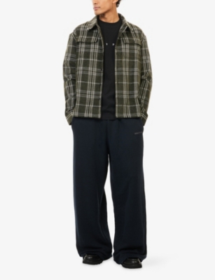 DAILY PAPER: Alias Brand-Embroidery Cotton-Jersey T-Shirt