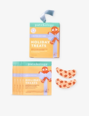 Patchology Holiday Treats Soothing & Hydrating No-slip Eye Patches Pack Of Five