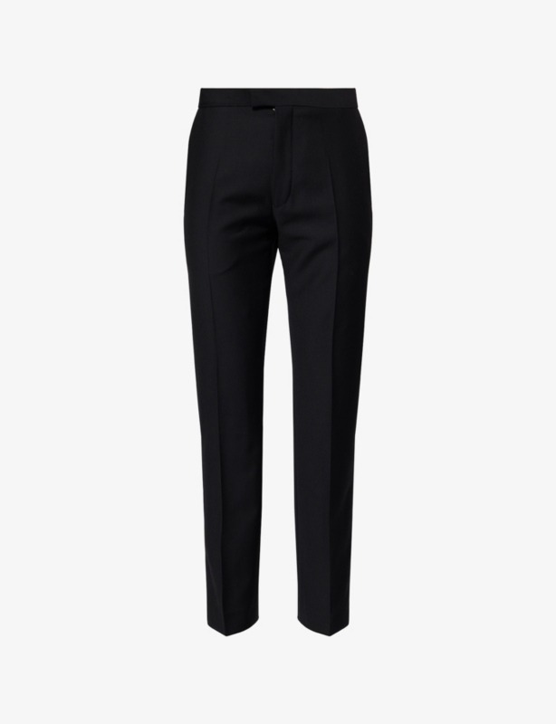 Denz Tuxedo Wool Trousers