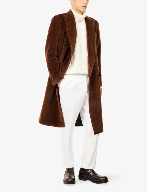 Delon Adjustable-Waist Cotton Trousers