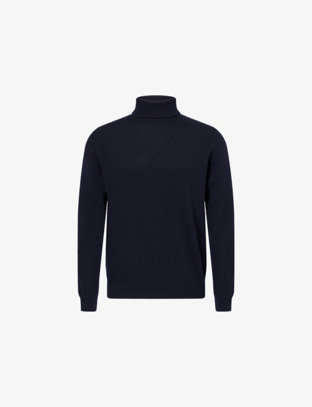 Salim Roll-Neck Wool Blend Jumper