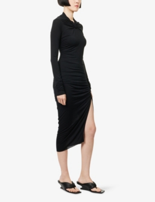 RICK OWENS LILLIES: Kairo Long-Sleeve Jersey Top