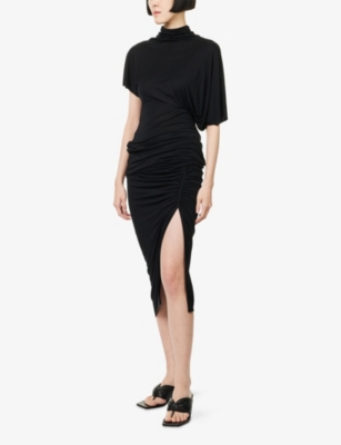 RICK OWENS LILLIES: Svita Knee-Length Jersey Skirt