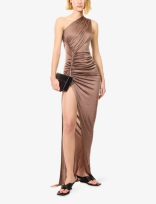 RICK OWENS LILLIES: Avra One-Shoulder Jersey Gown