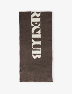 THE COUTURE CLUB: Copyright Knitted Scarf