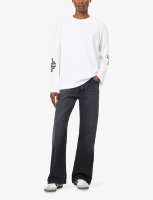 THE COUTURE CLUB: Emblem Waffle Cotton Top