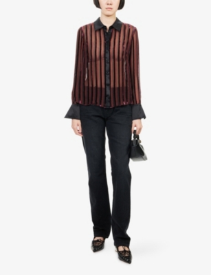 PAIGE: Federal Straight Denim Jeans