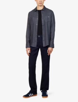 PAIGE: Normandie Straight-Leg Corduroy Trousers