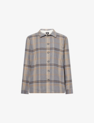 PAIGE: Telford Fleece-Lined Woven Overshirt Jacket