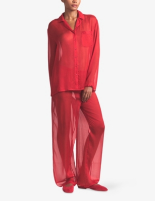 SKIMS: Romance Sheer Silk Set