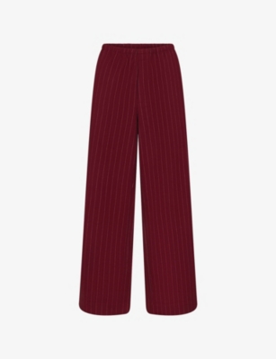 SKIMS: Henley Logo Pointelle-Knit Set