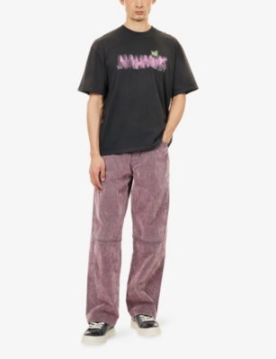 NAHMIAS: Tagged Boxy-Fit Cotton T-Shirt