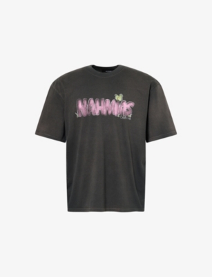 NAHMIAS: Tagged Boxy-Fit Cotton T-Shirt