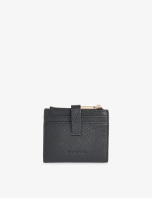 Whistles Womens Black Danni Leather Wallet In Black