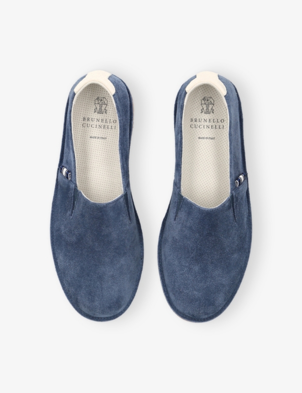 Kids' Suede Loafers