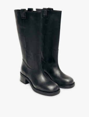 ALOHAS: Sajan Leather Knee-High Boots
