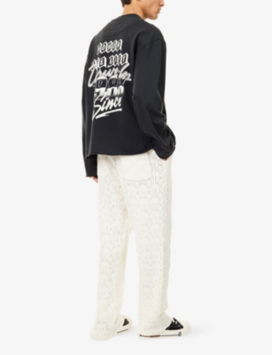 HONOR THE GIFT: Embroidered Long-Sleeve Cotton Sweatshirt