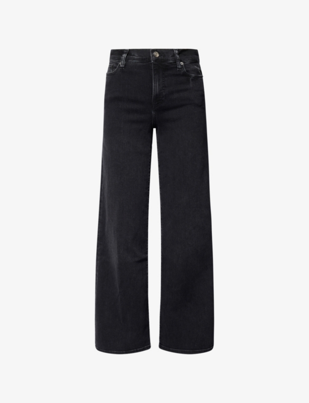 Le Slim Palazzo Stretch-Denim Jeans