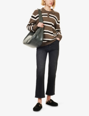 FRAME: Le Sleek Straight-Leg Stretch-Denim Blend Jeans