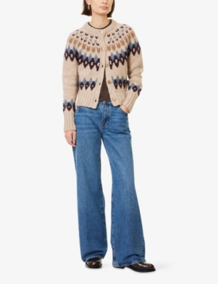 FRAME: The Stroll Wide-Leg Denim Jeans