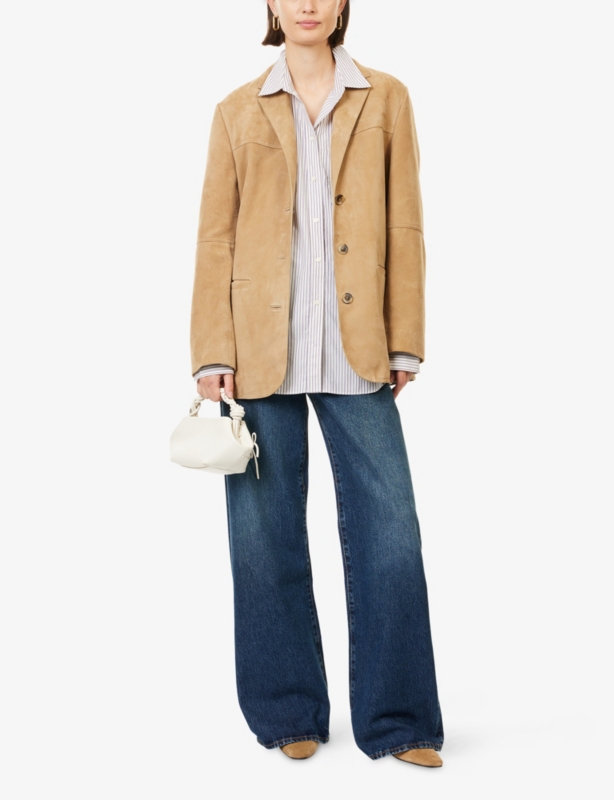 The Loose Wide-Leg Denim Jeans