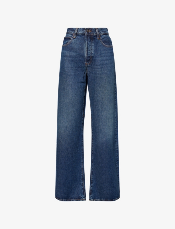 The Loose Wide-Leg Denim Jeans