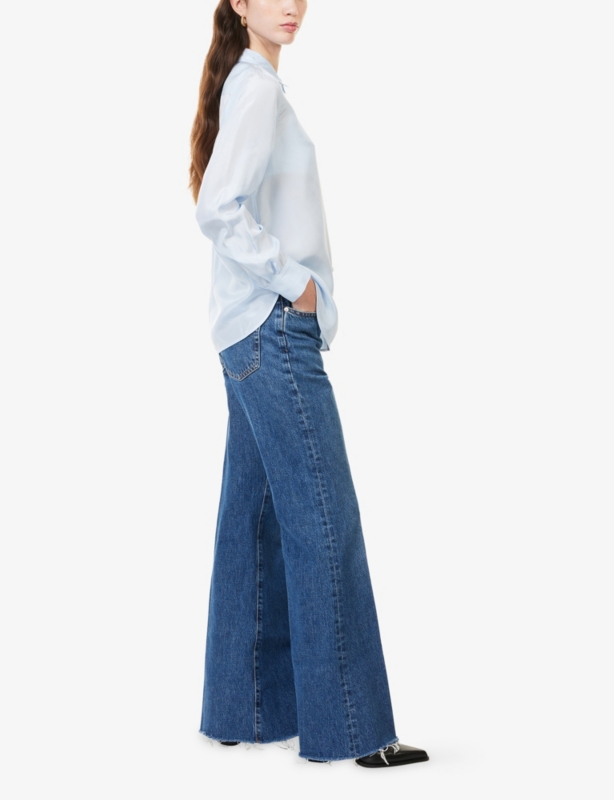 The Lax Flared Denim Jeans
