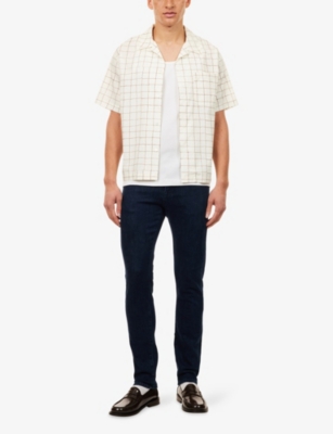 FRAME: L'homme Slim-Fit Stretch-Denim Jeans