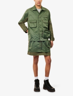 TOGA VIRILIS: Porter Patch-Pocket Nylon Jacket