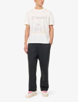 COLE BUXTON: Disney x Cole Buxton Disneyland Graphic-Print Cotton T-Shirt