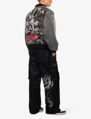 TRAPSTAR: Trapstar x Ed Hardy Lover Boy Ma Cotton Jacket