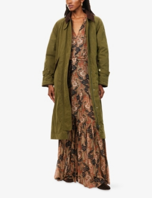 VERONICA BEARD: Isra Paisley Silk Maxi Dress