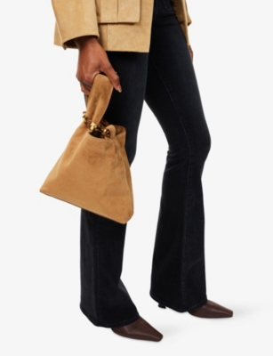 VERONICA BEARD: Swing Suede Clutch Bag