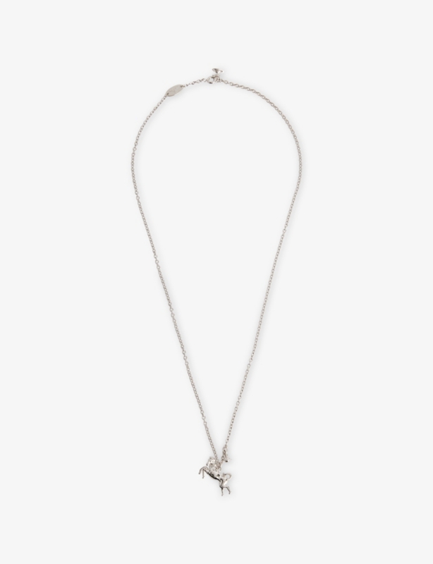 VIVIENNE WESTWOOD - Man. Mayfair Bas Relief Rhodium-Plated Brass