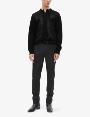 THE KOOPLES: Sequin-Embellished Knitted Cardigan