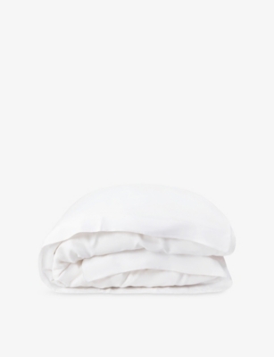 The White Company Pure Linen Duvet Cover In White