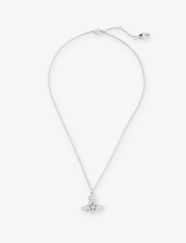 VIVIENNE WESTWOOD JEWELLERY - Olympia silver-tone brass and cubic